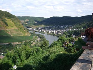 Blick von der Reichsburg Cochem Blick von der Reichsburg Cochem