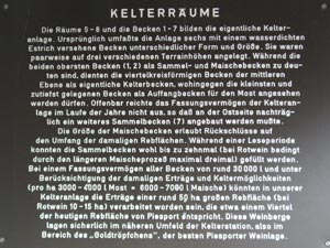 Römische Kelteranlage in Piesport