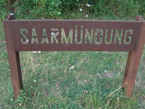 Saarmündung bei Konz