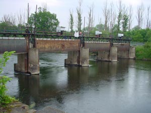 altes Wehr in Greppin altes Wehr in Greppin