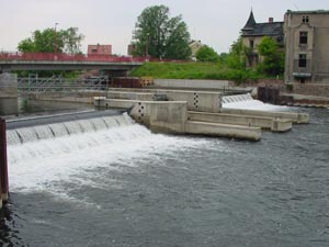 Muldewehr in Jessnitz Muldewehr in Jessnitz