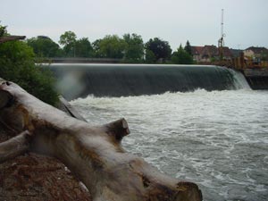 Muldewehr in Jessnitz Muldewehr in Jessnitz