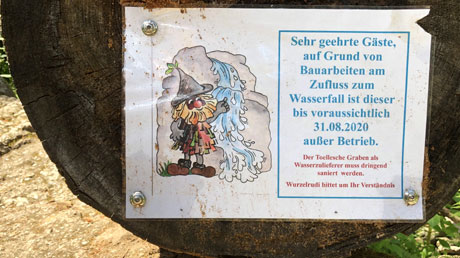 Blauenthaler Wasserfall