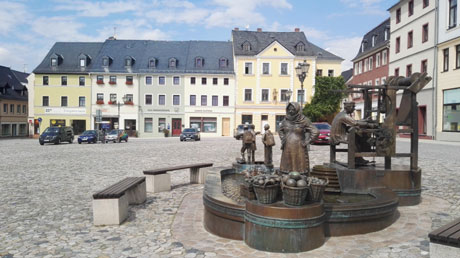 Glauchau marktbrunnen
