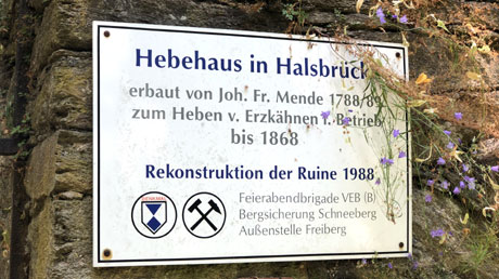 Freiberger Mulde Kahnhebehaus Halsbrücke Freiberger Mulde Kahnhebehaus Halsbrücke