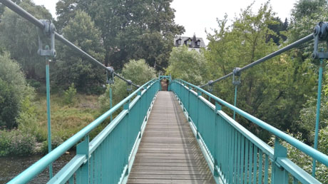 Radwegbrücke Mulderadweg Radwegbrücke Mulderadweg