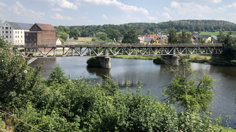 Rochlitz Bahnbrücke über Mulde Rochlitz bahnbrücke über Mulde