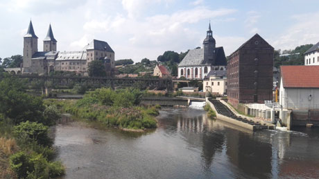 Rochlitz Mulde und Schloss Rochlitz Mulde und Schloss