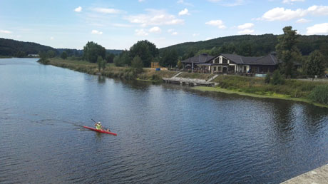 Blick von der Brücke Westewitz Blick von der Brücke Westewitz