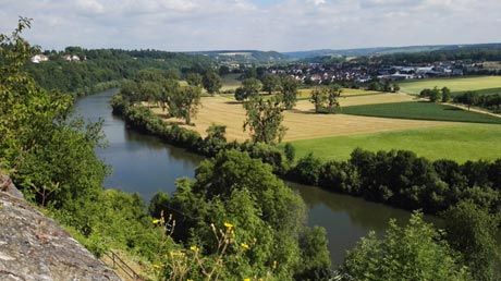 Ausblick von Bad Wimpfen