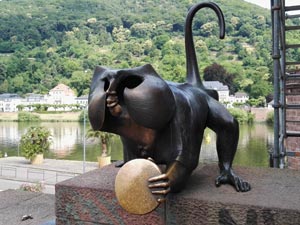 Heidelberg Brückenaffe Heidelberg Brückenaffe