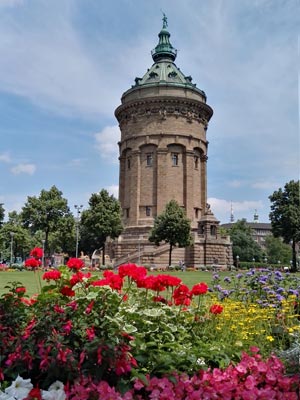 Mannheim Wasserturm Mannheim Wasserturm