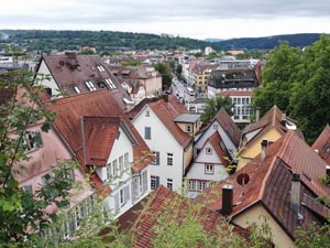 Tübingen von oben Tübingen von oben