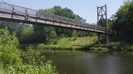 Neue Fluthbrücke Kersdorf Spree-Radweg Neue Fluthbrücke Kersdorf Spree-Radweg