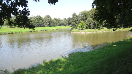 Orlice-Labe-Mündung in Hradec Kralove Orlice-Labe-Mündung in Hradec Kralove