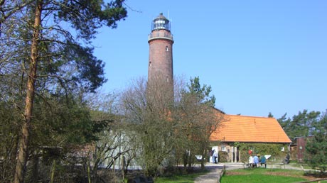 Osteeküste Leuchtturm Dar