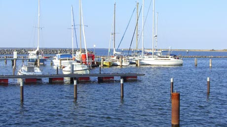 Ostseeküsten-Radweg 2011: Yachthafen