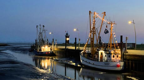 Hafen Wremen am Abend Hafen Wremen am Abend