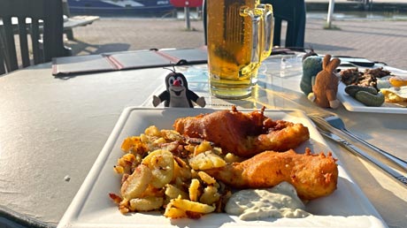 Essen im Hafen Wremen Essen im Hafen Wremen