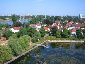 Weißtannenturm in Kehl Blick vom Weißtannenturm