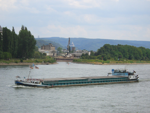 Lahnmündung bei Lahnstein