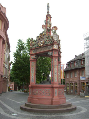 Brunnen in Mainz Brunnen in Mainz
