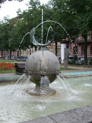 Brunnen in Mainz Brunnen in Mainz
