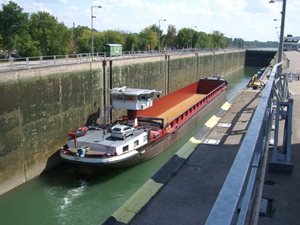 Rhein-Staustufe Iffzeheim