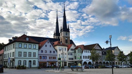 Saalfeld Marktplatz
