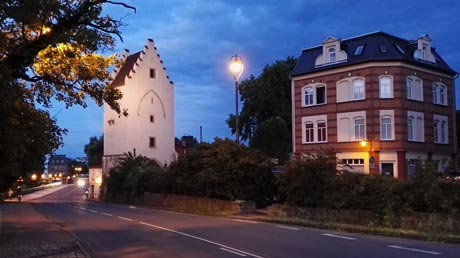 Saalfeld am Abend