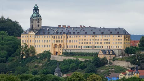 Blick zur Heidecksburg Rudolstadt