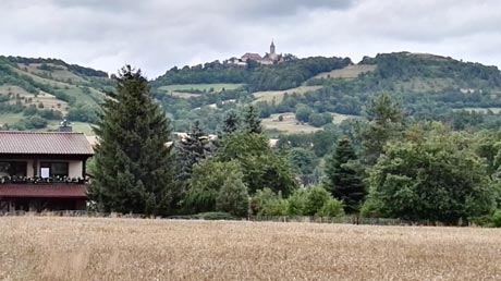 Ausblick nach Kahla zur Leuchtenburg