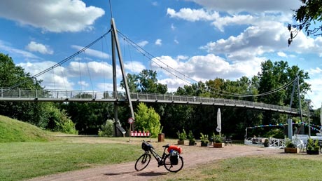 Saalebrücke Gröna
