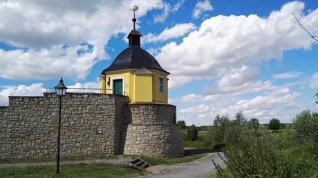 Stadtmauer Barby mit Prinz
