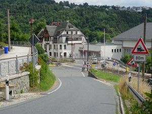 Radweg Hinweisschild 15% Gefälle Radweg Hinweisschild 15% Gefälle