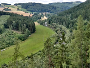 Ausblicke vom Saaleradweg Ausblicke vom Saaleradweg