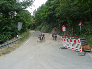Baustelle Saaleradweg Saalburg Baustelle Saaleradweg Saalburg