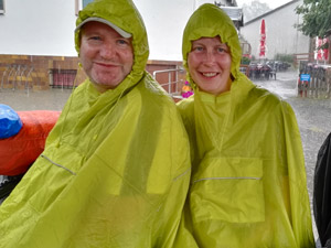 Regenkleidung für Rad