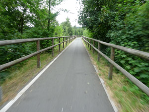 Saaleradweg nach Saalburg Saaleradweg nach Saalburg