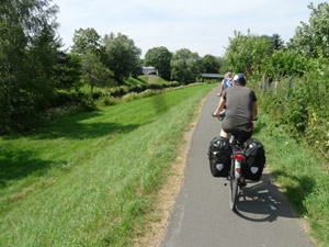 Saaleradweg vor Hof Saaleradweg vor Hof