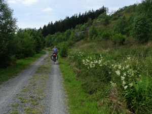 Saaleradweg hinter Hof Saaleradweg hinter Hof