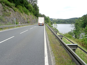 Saaleradweg an B90 Saaleradweg an B90