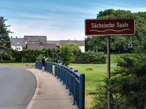 Brücke Sächsische Saale Brücke Sächsische Saale