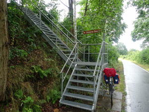 Treppe zur Steinernen Rose