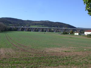 Autobahn bei Jena Autobahn bei Jena