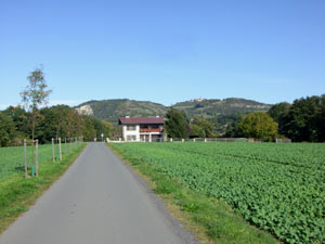 Saaleradweg vor Kahla Saaleradweg vor Kahla