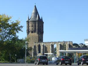 Merseburg Wasserturm Kirche Merseburg Wasserturm Kirche