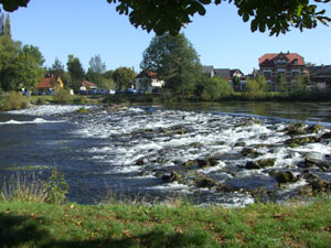 Saalfeld Zeisswehr Saalfeld Zweisswehr