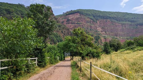 Saar-Radweg bei Taben-Rodt