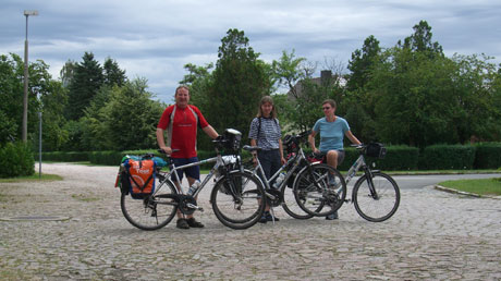 am Bahnhof in Elster (Elbe)